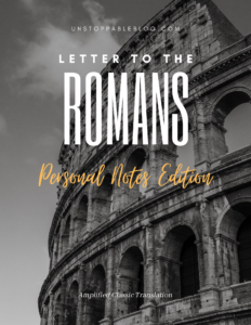 ROMANS COVER ART